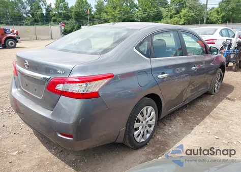 2015 Nissan Sentra Sv z USA, uszkodzony, nr VIN 3N1AB7AP7FY326480